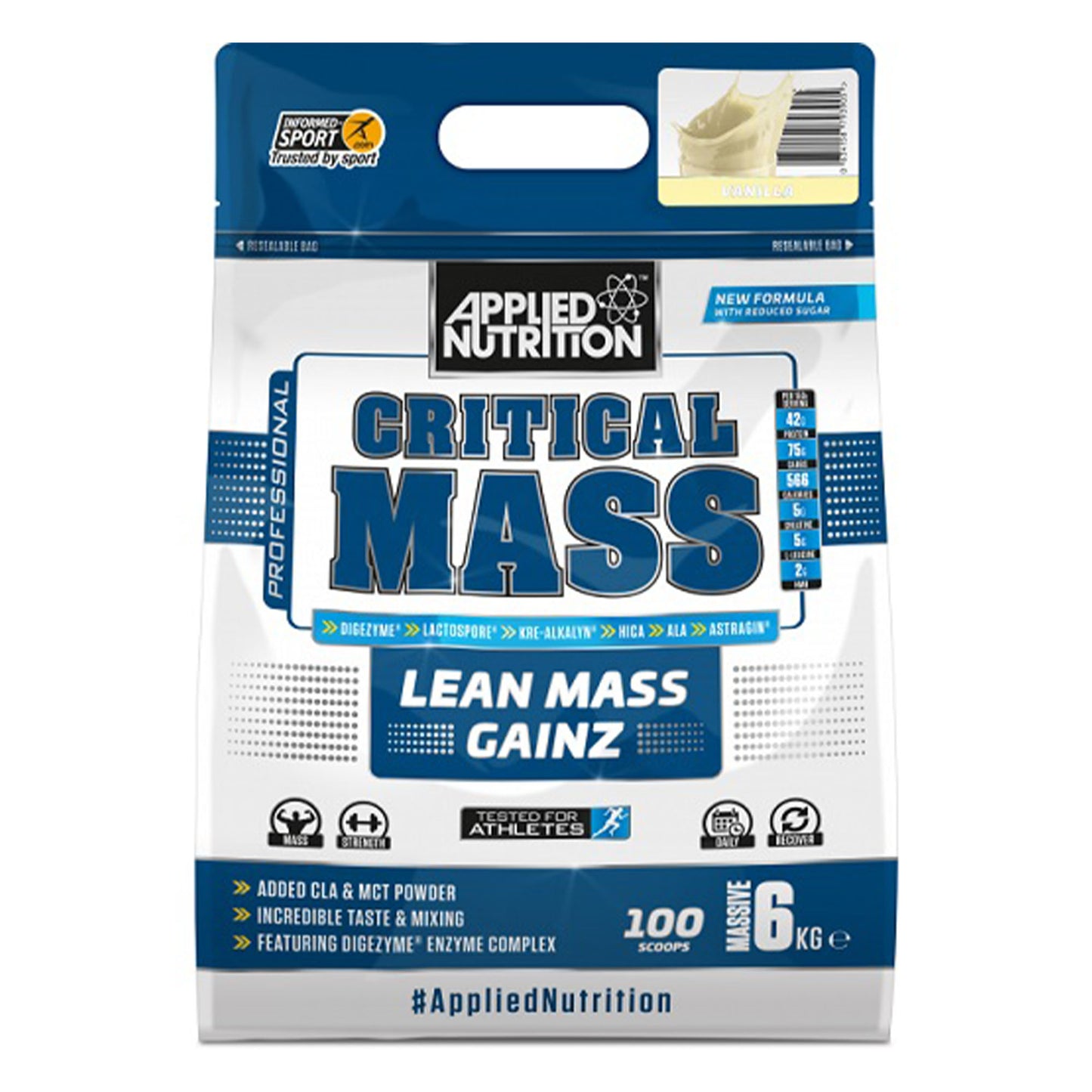 Applied Nutrition Critical Mass PROF. 6kg
