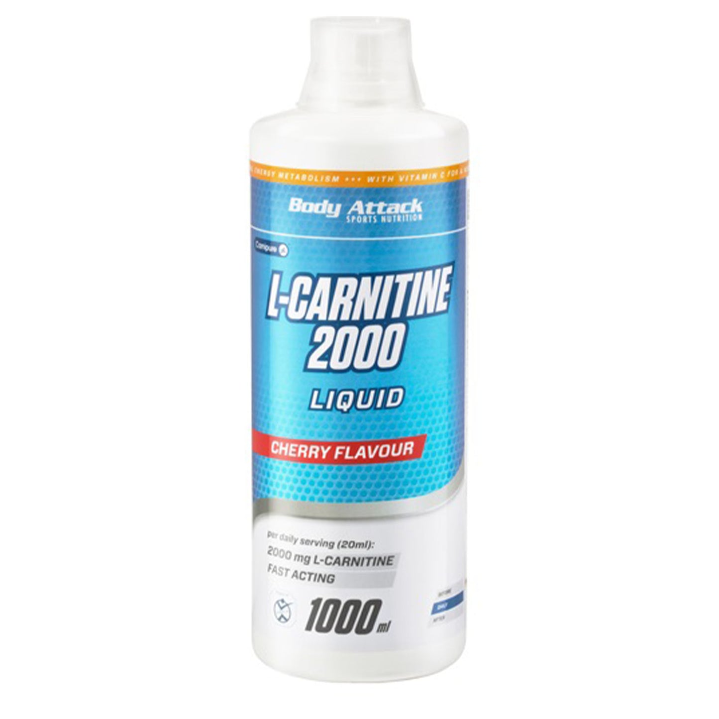 Body Attack L-Carnitine Liquid 2000, 1000ml