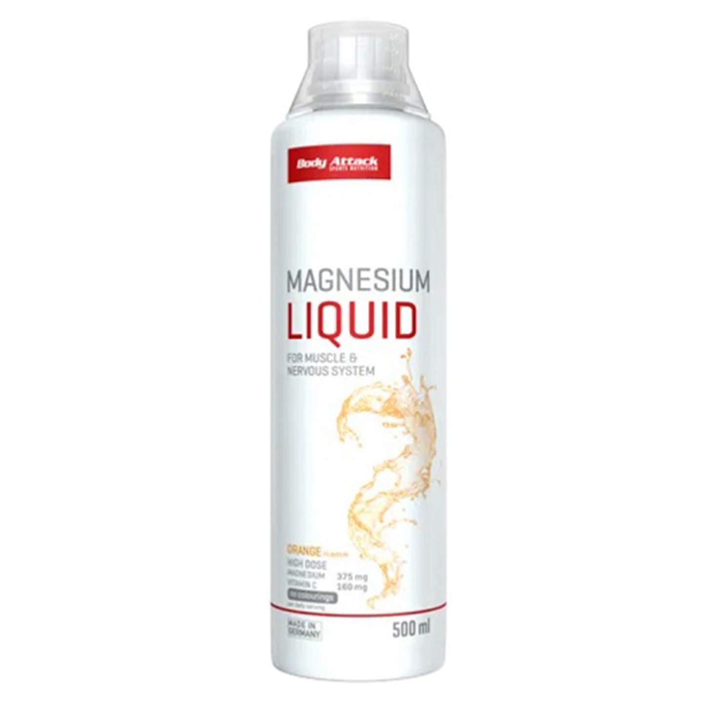 Body Attack Magnesium Liquid Orange 500ml