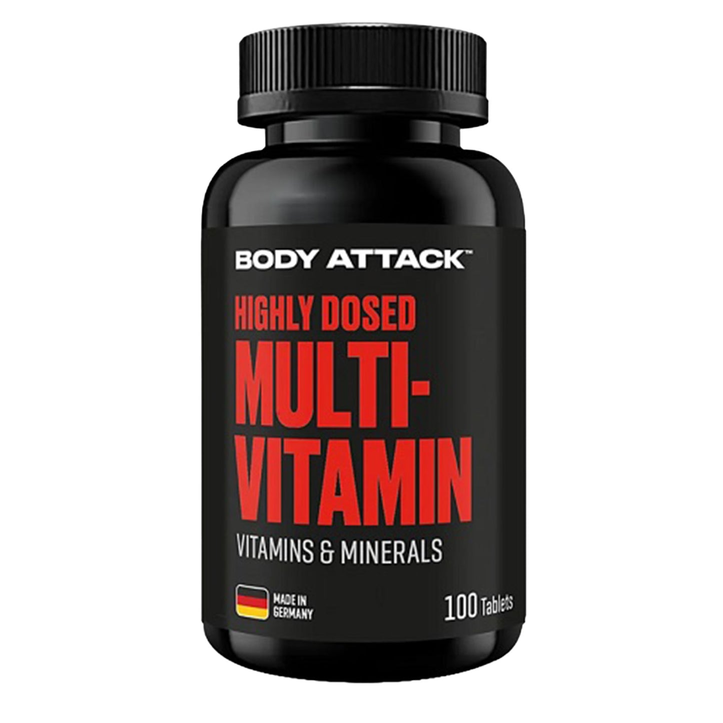 Body Attack Multi Vitamin 100 Tabletten
