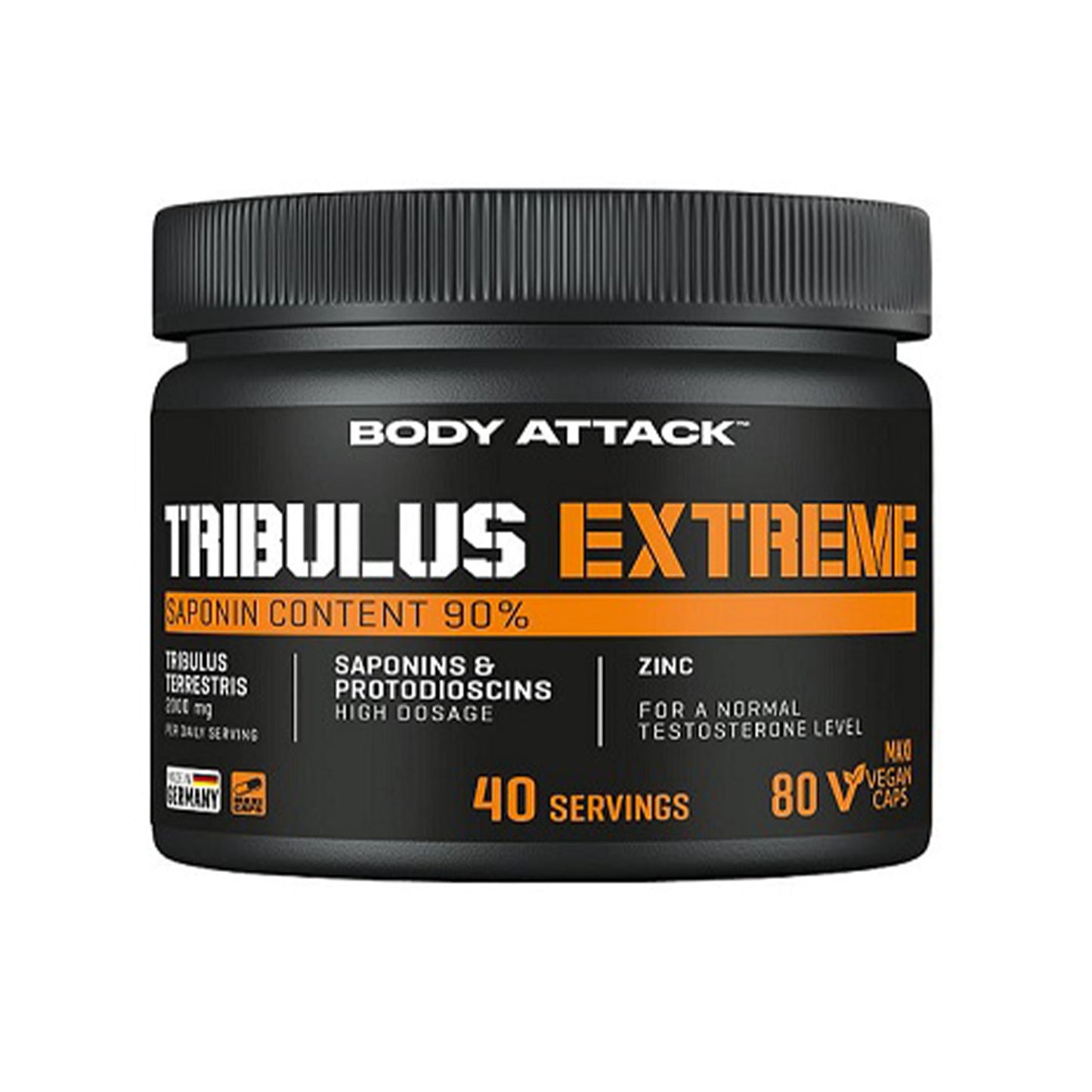 Body Attack Tribulus Extreme - 80 Caps