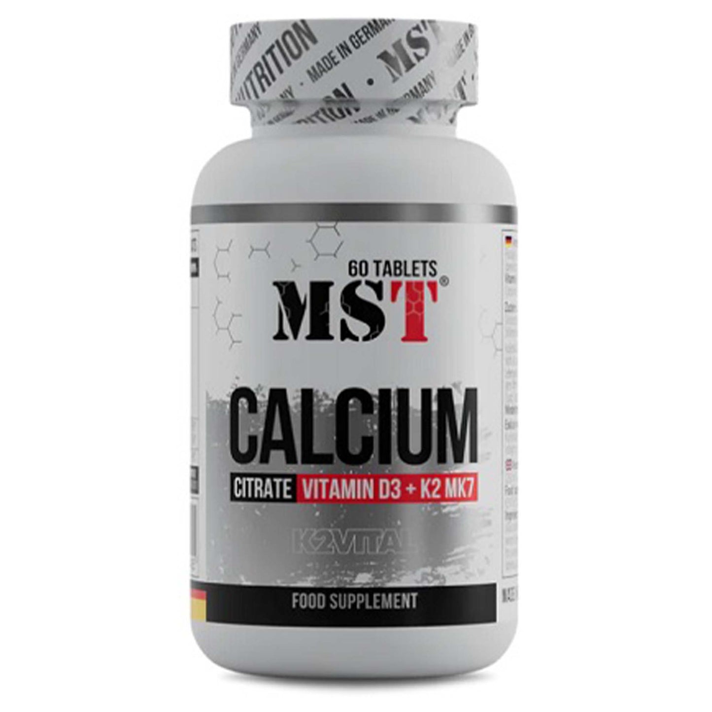 MST - Calcium Citrate D3 + K2Vital 60 Tabletten