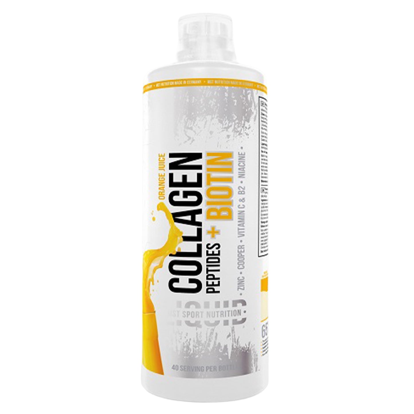 MST - Collagen Peptides Konzentrat 1 Liter - Orange Juice