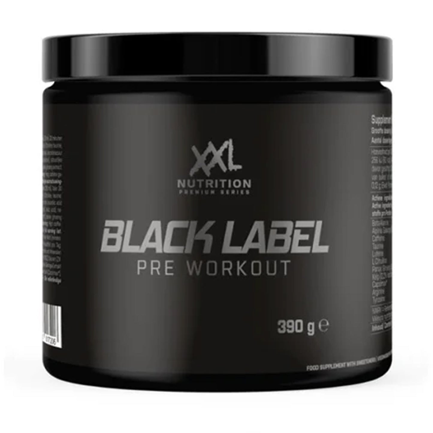 XXL Nutrition Black Label Pre Workout 390g