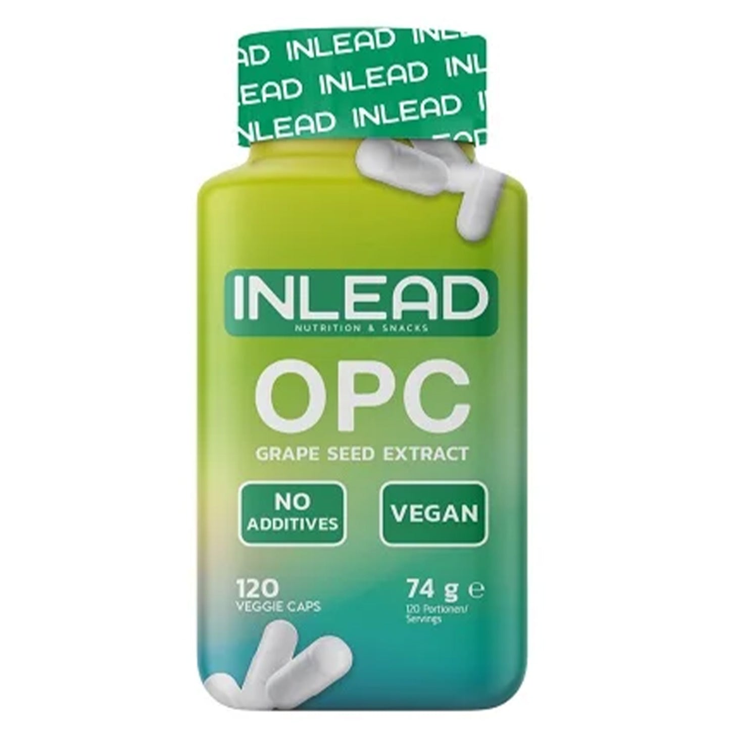 INLEAD OPC Grape Seed Extract 120 Kapseln