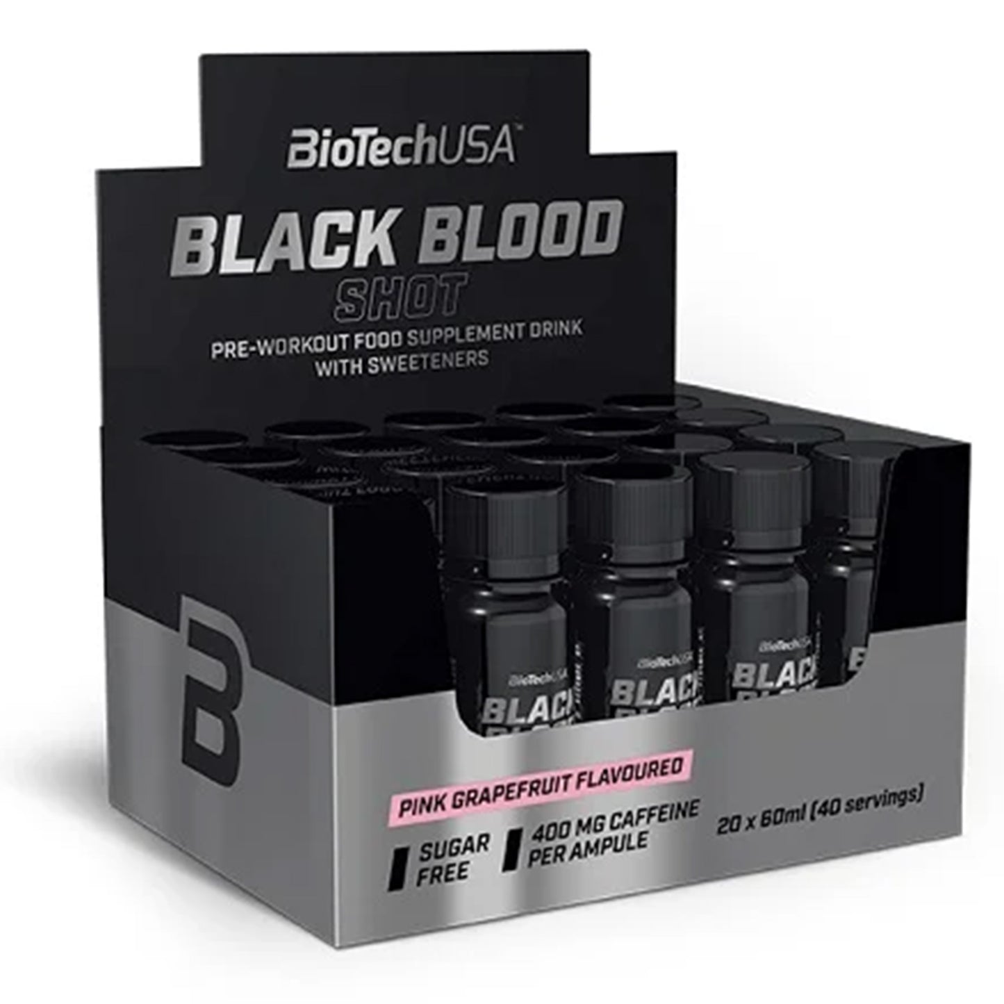 BioTech Black Blood Shot 20x60ml