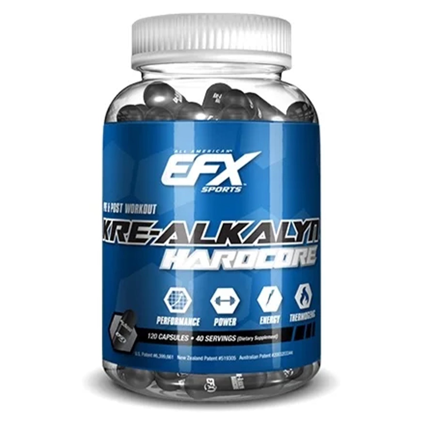 EFX Kre-Alkalyn Hardcore 120 Caps