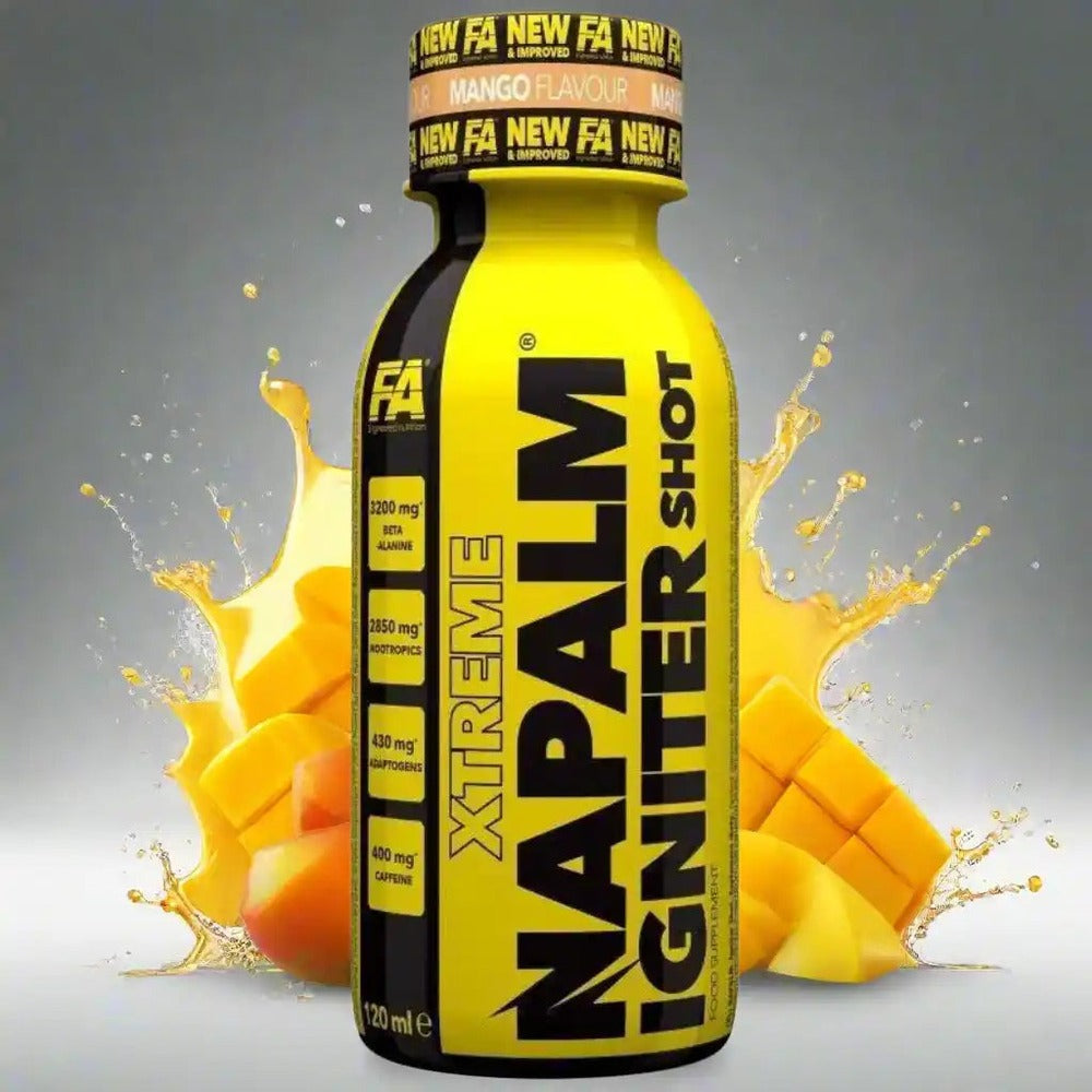 FA Nutrition Xtreme Napalm Igniter Shot - 24x120ml