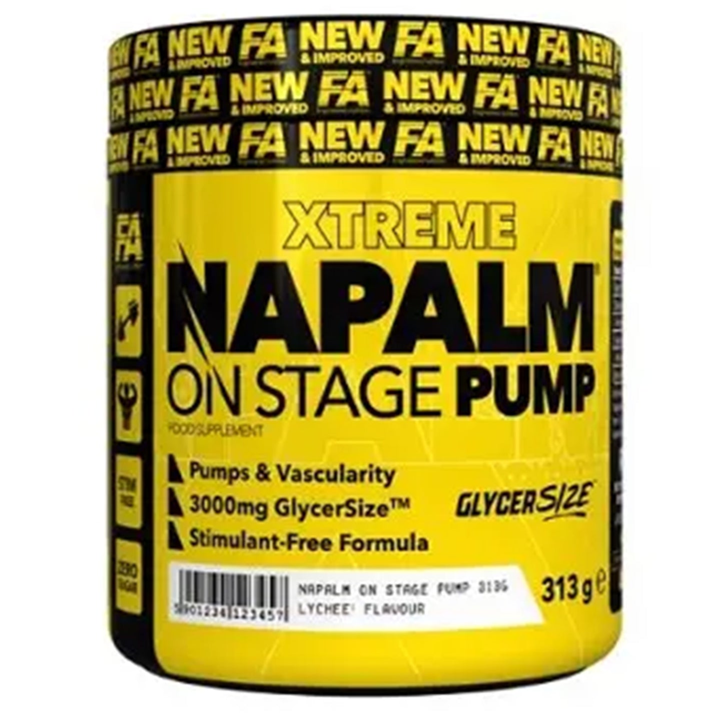 FA Nutrition NAPALM On Stage Pump PROBEN 10x12,5g MIX