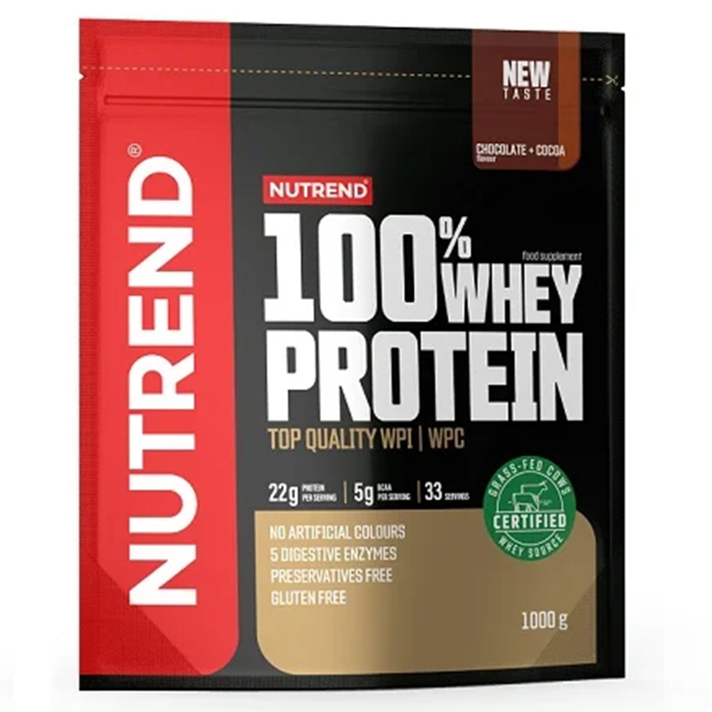 Nutrend 100% Whey Protein 1000g