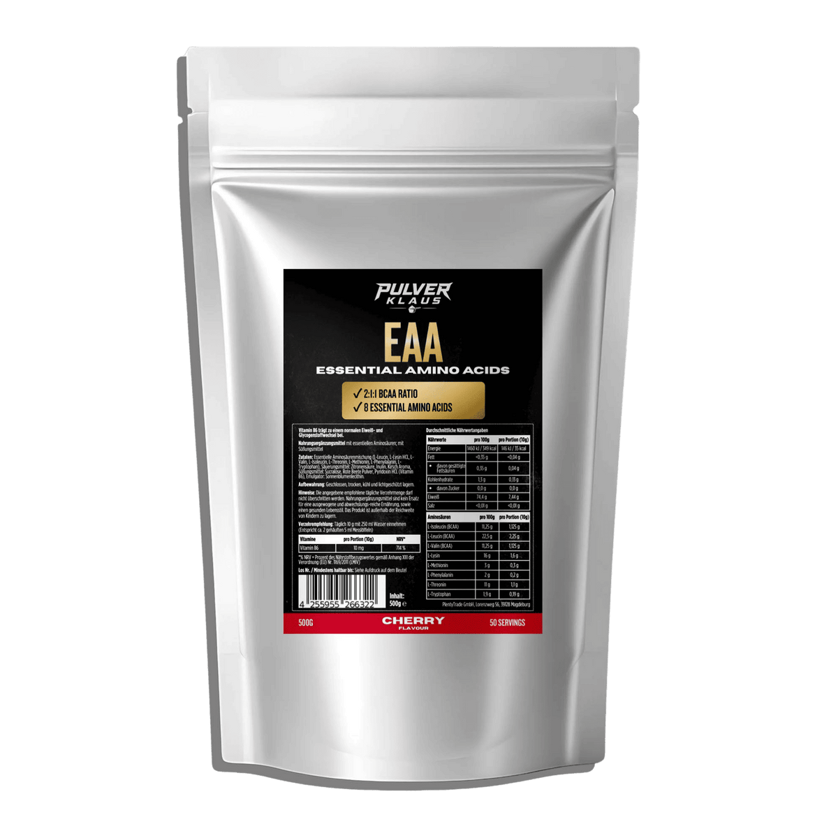 Pulverklaus EAA Aminos 500g