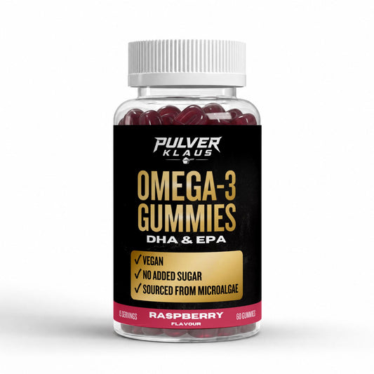 Pulverklaus Omega-3 Gummies Raspberry 60 Stück