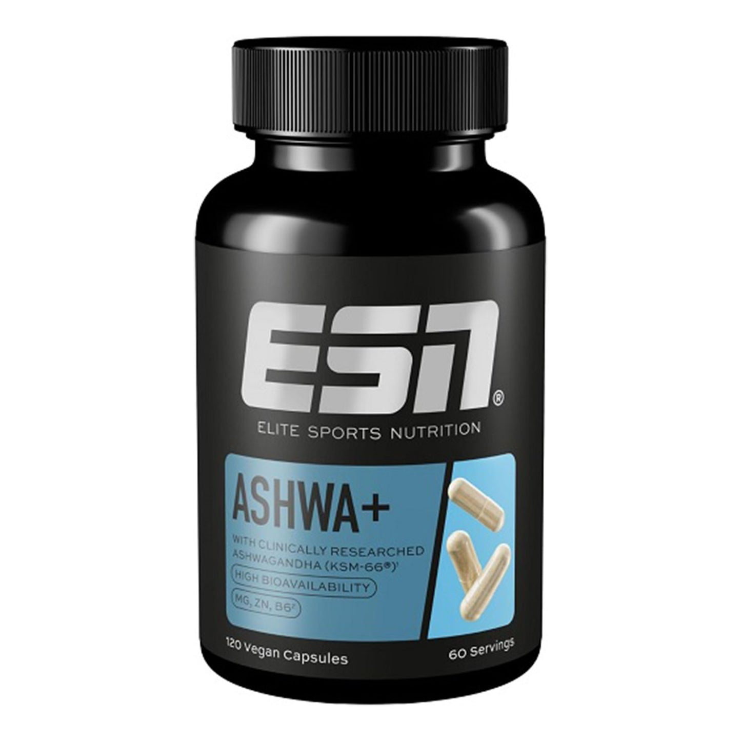 ESN Ashwa+ - 120 Kapseln