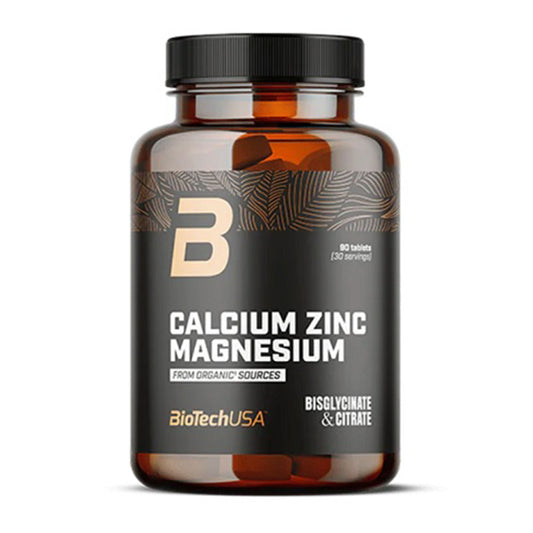 BioTech Calcium Zinc Magnesium from organic sources 90 Tabletten