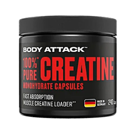 Body Attack 100% pure Creatine 240 Kapseln