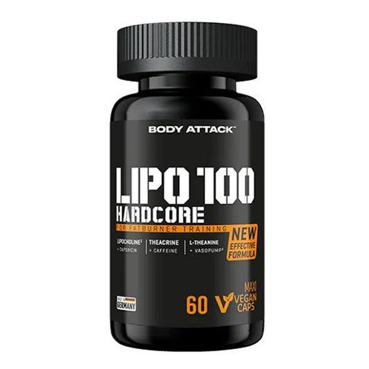 Body Attack LIPO 100-HARDCORE - 60 Caps