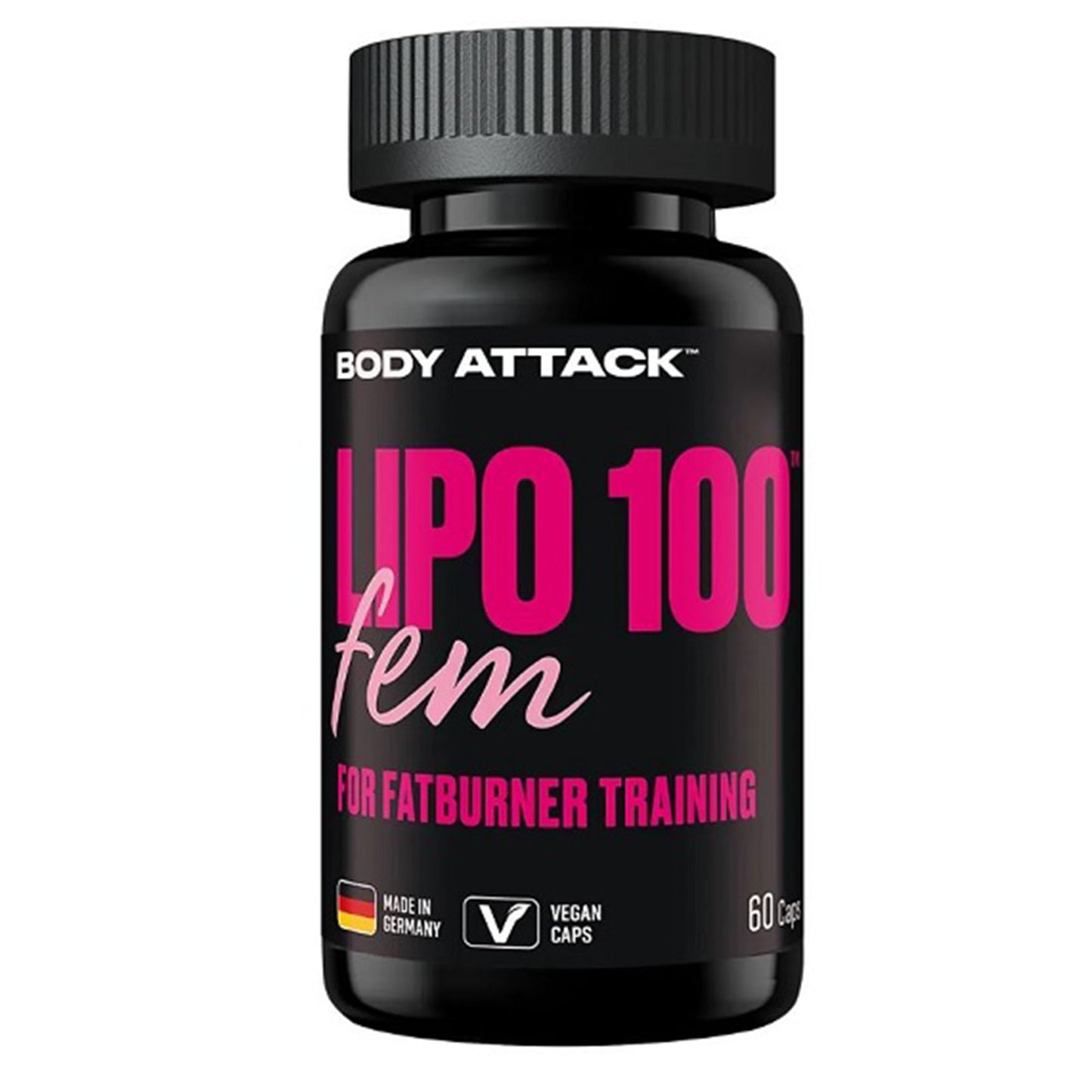 Body Attack Lipo100 Fem - 60 Kapseln