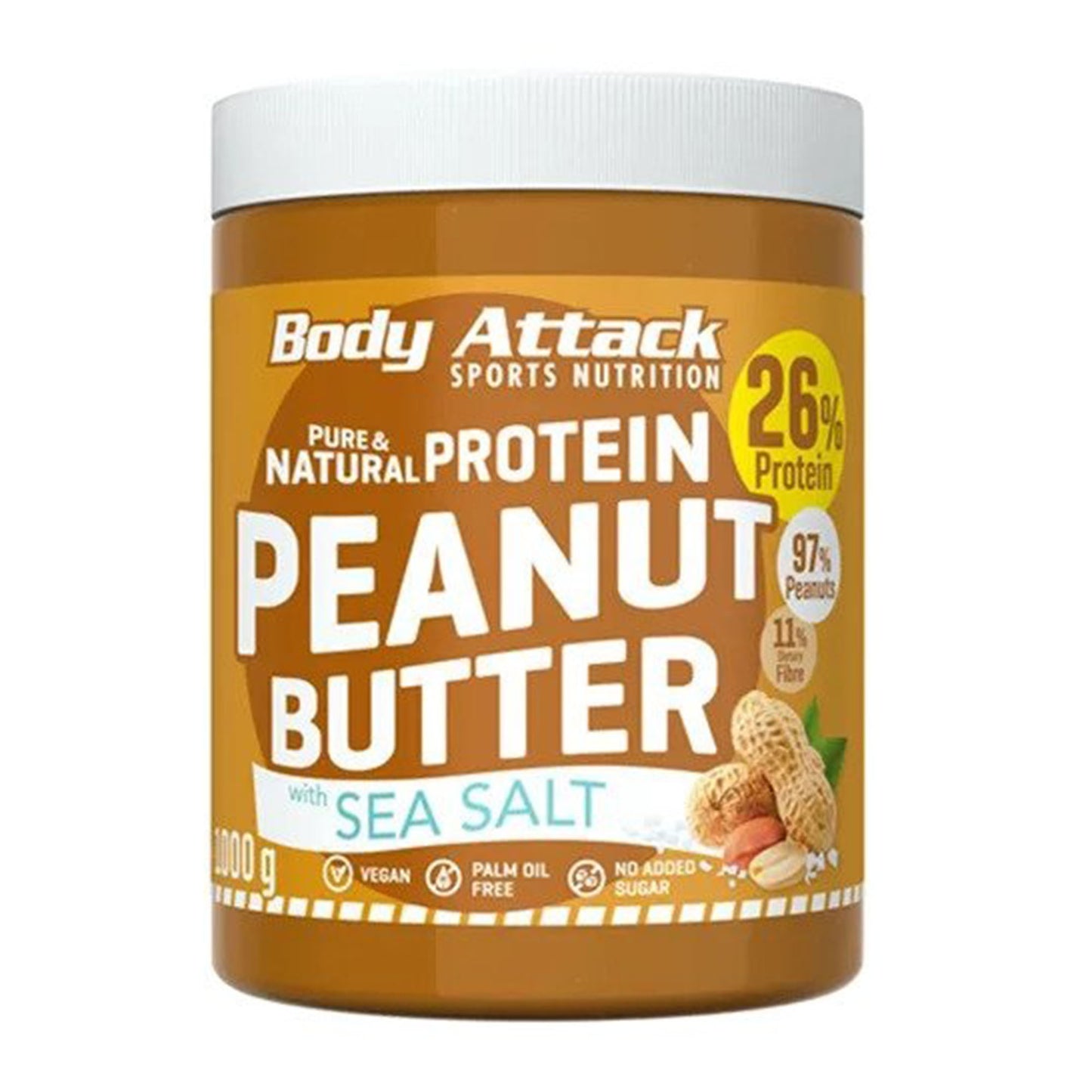 Body Attack Peanut Butter 1000g