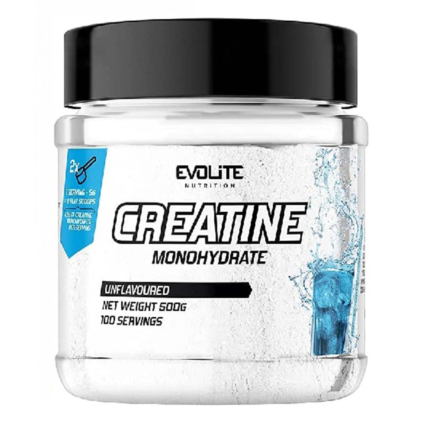 Evolite Nutrition - Creatine Monohydrate unflavoured 500g
