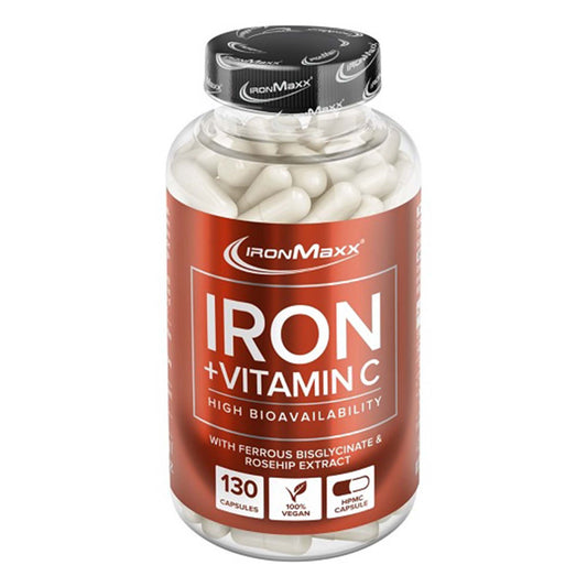 IronMaxx Eisen + Vitamin C - 130 Kapseln