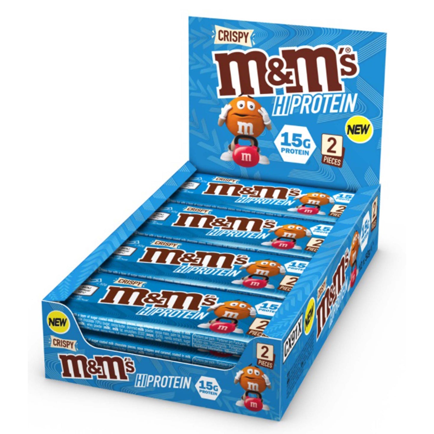M&M Protein Bar 12x51g/52g