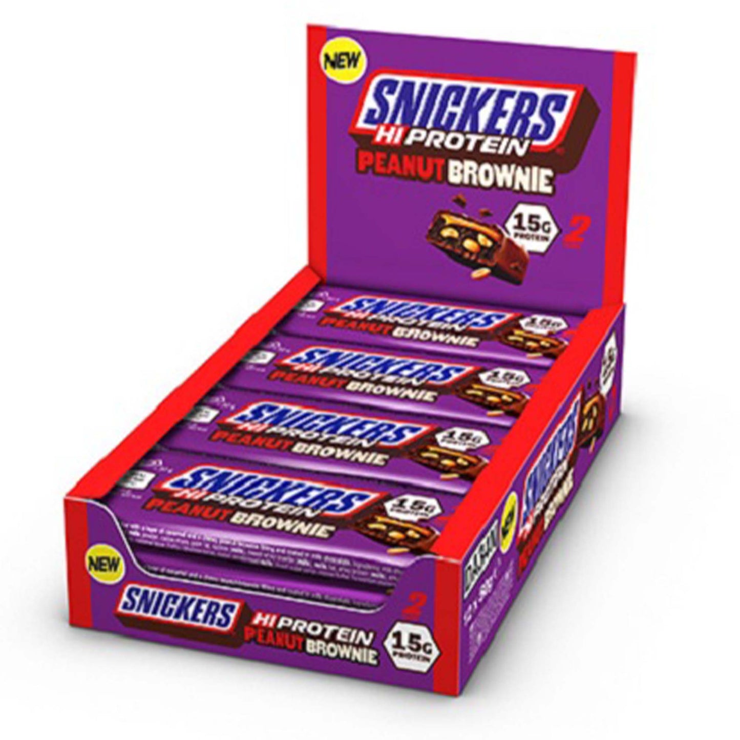 Snickers High Protein Bar PEANUT BROWNIE 12 x 50g