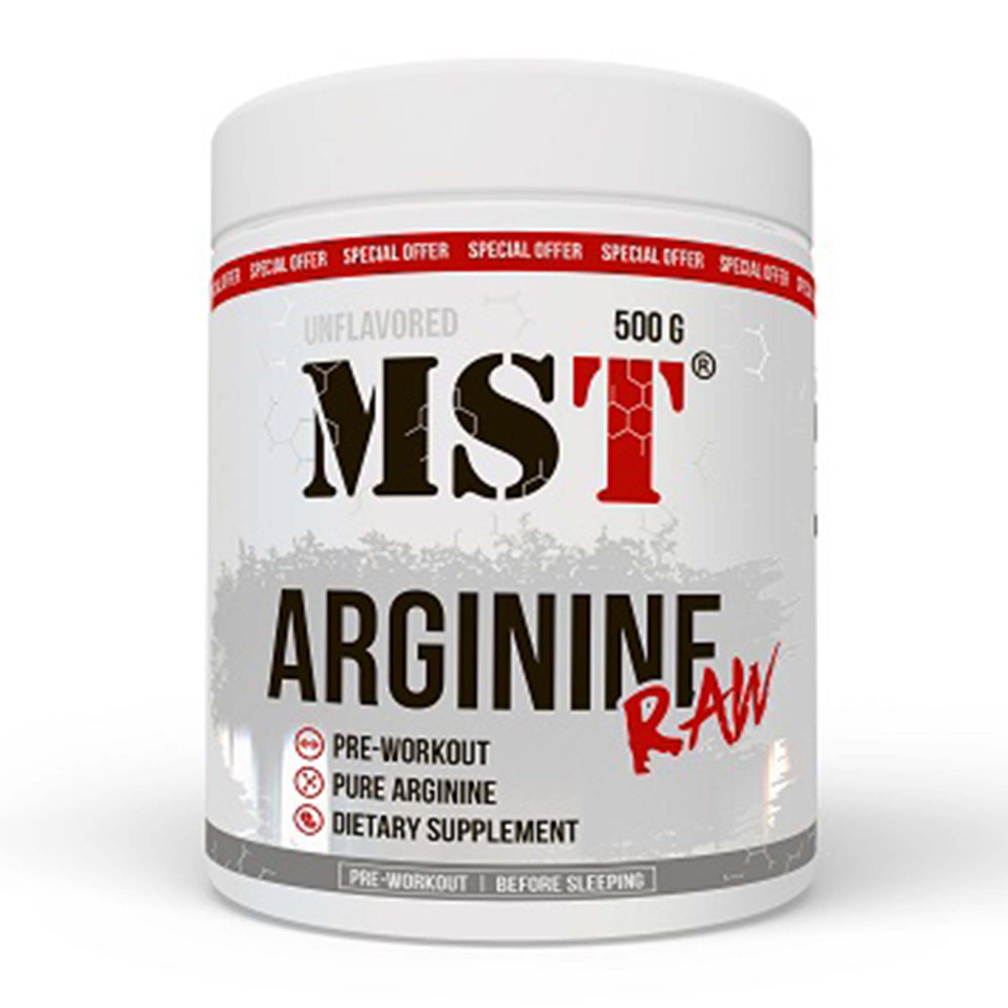MST - Arginine RAW 500g