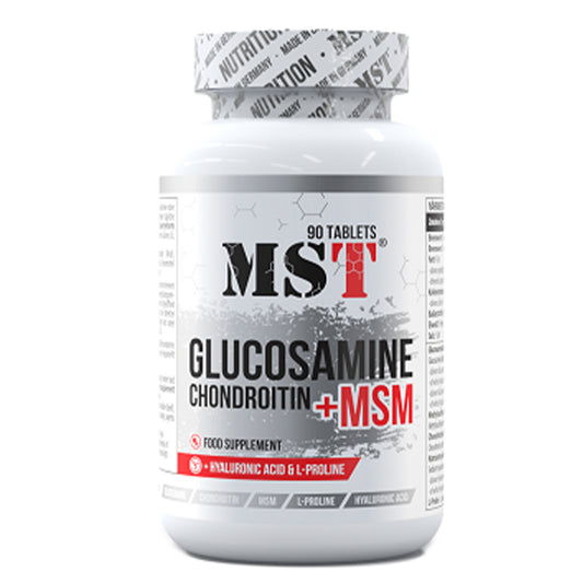 MST - Glucosamine Chondroitine MSM + HYALURON - 90 Tabletten