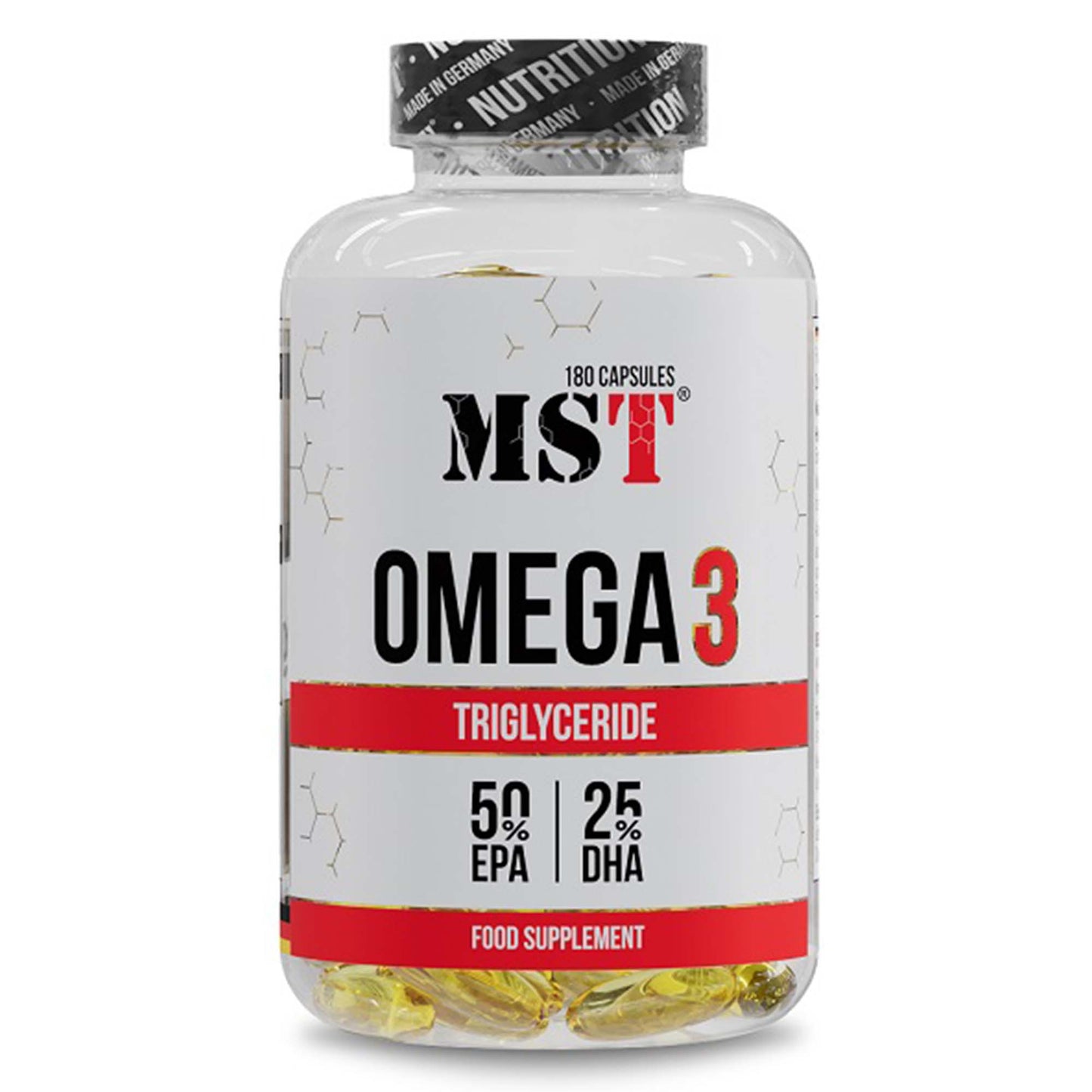 MST - Omega 3 TRIGLYCERIDE  75% - 180 Softgels