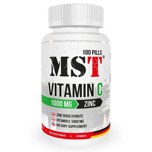 MST - Vitamin C 1000 + Zinc 100 Pillen