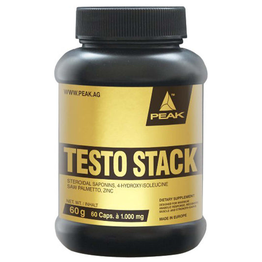 Peak Testo Stack - 60 Kapseln