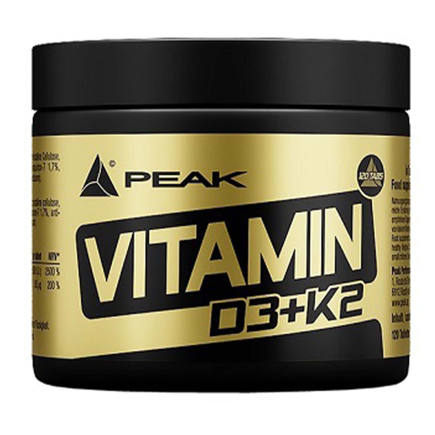 Peak Vitamin D3+K2 120 Tabl.