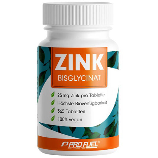 ProFuel Zink Bisglycinat hochdosiert 365 Tabletten