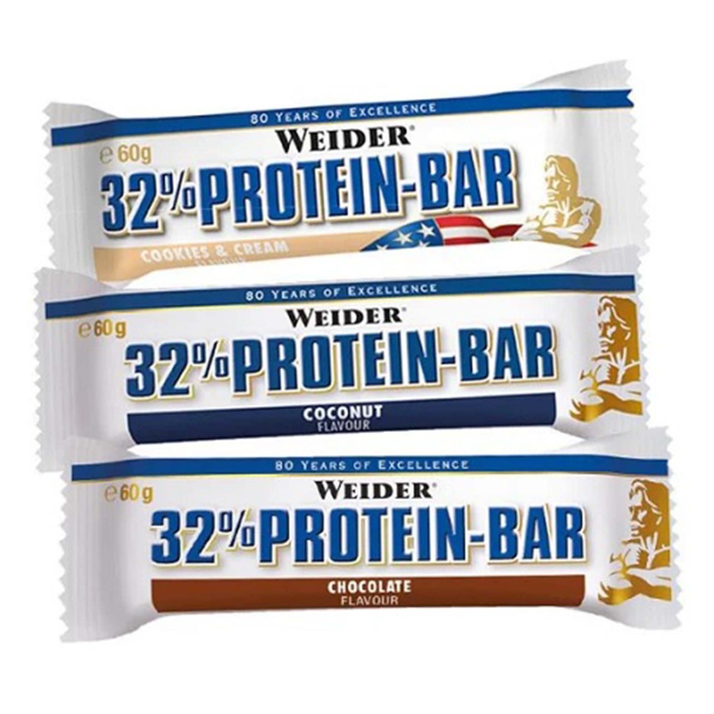 Weider 32% Protein Bar 12x60g