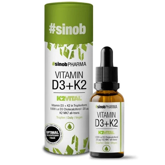 Sinob Vitamin D3 + K2 Tropfen 10ml