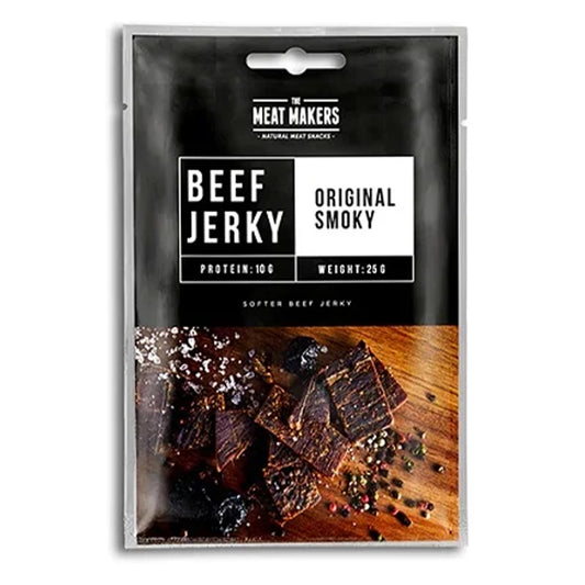 The MeatMakers Beef Jerky Original SnackPack 15x25g