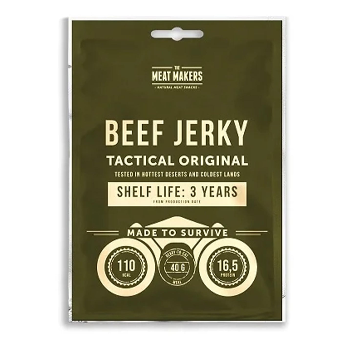 The Meat Makers Beef Jerky Tactical Jerky 1x40g