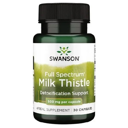 Swanson Milk Thistle 500mg 30 Kapsel