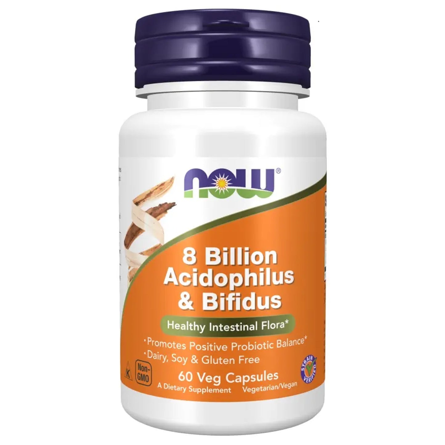Now Foods 8 Billion Acidophilus & Bifidus 60 veg. Kapseln
