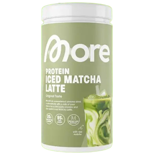 More Nutrition Protein Iced MATCHA LATTE 300g Dose