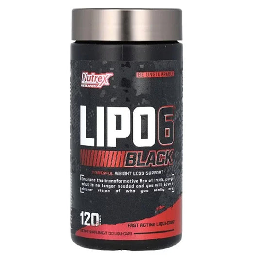 Nutrex Lipo 6 black 120 liquid caps