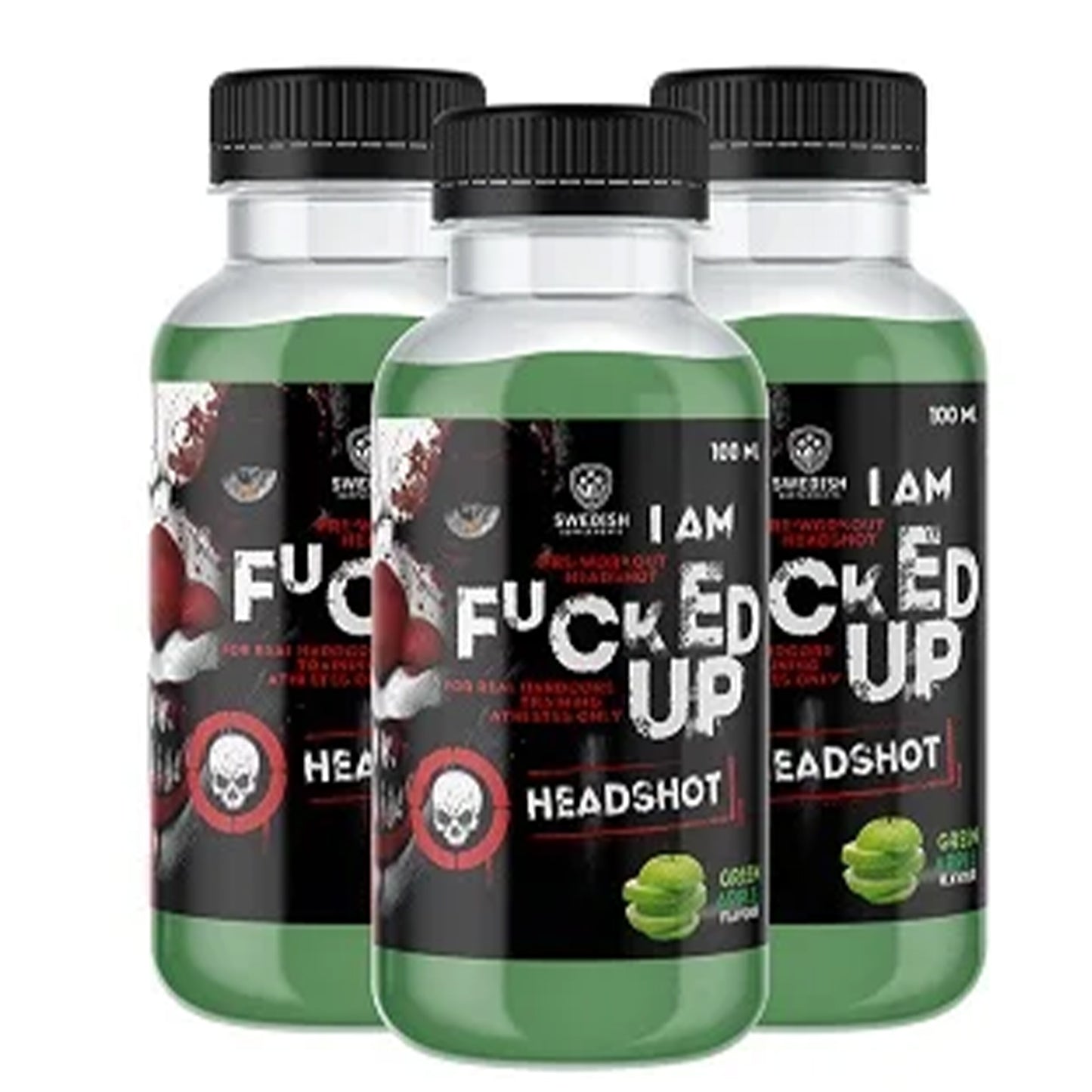 Swedish Supplements Fucked Up Headshot 16x100ml