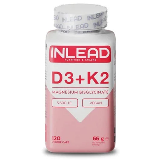 INLEAD Vitamin D3 + K2 + Magnesium 120 Kapseln