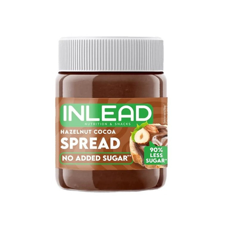 INLEAD Haselnuss-Kakao-Aufstrich im Glas, ohne zugesetzten Zucker