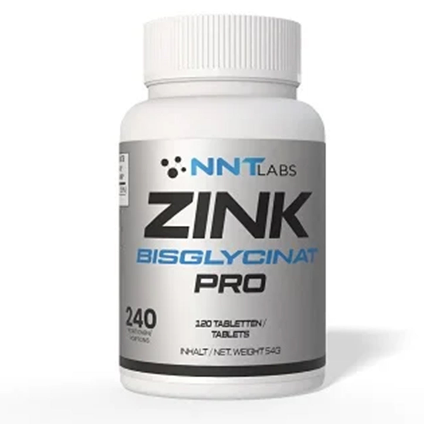 NNT Zink 50mg Bisglycinat PRO 120 Tabletten