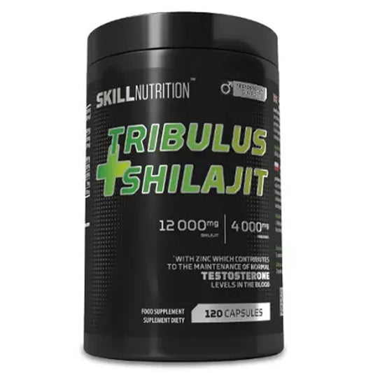 Skill Nutrition Tribulus + Shilajit 120 Vegane Kapseln