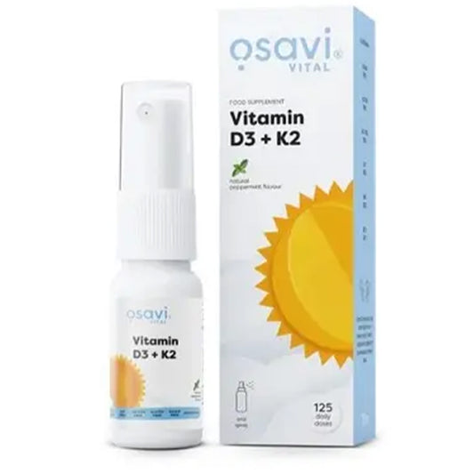 Osavi Vitamin D3 + K2 Oral Spray Pepermint - 25ml