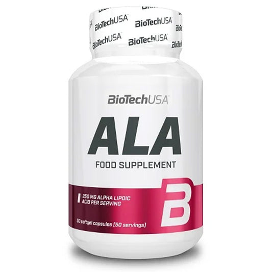 BioTech ALA alpha lipoic acid 50 caps