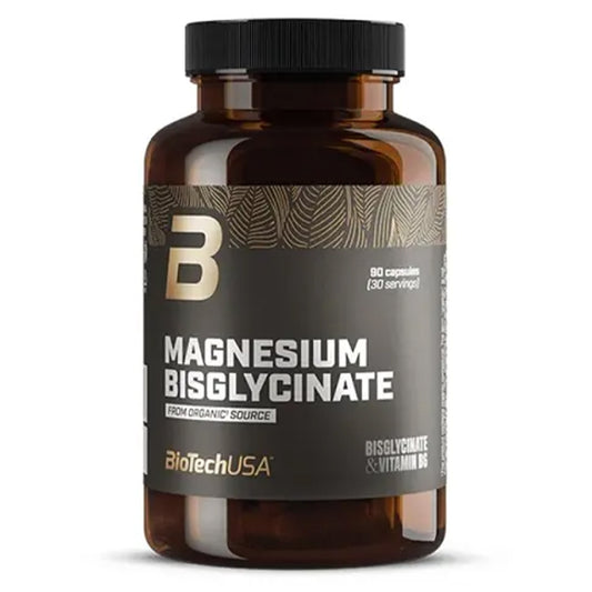 BioTech Magnesium Bisglycinate from organic source 90 Kapseln