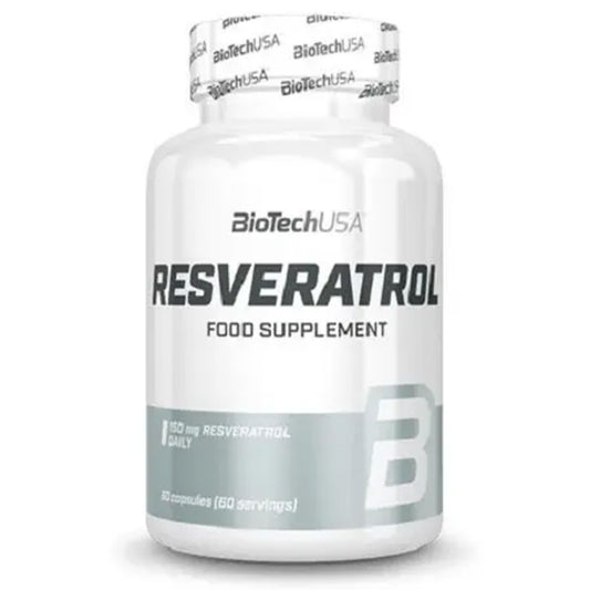 BioTech Resveratrol - 60 Kapselns